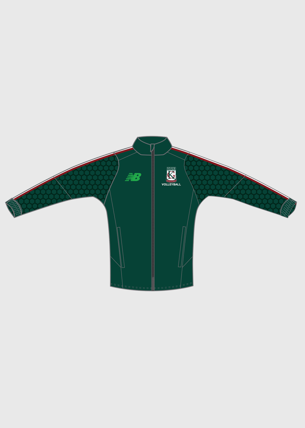 Youth - Volleyball Jacket - NB Shell