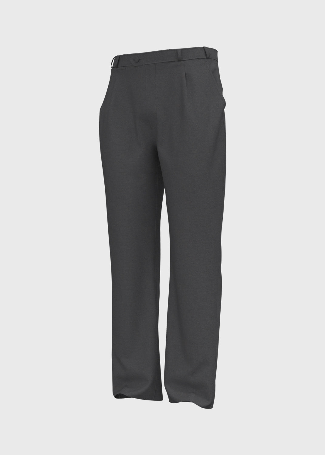 Trousers Formal Boys Expander - Grey Marle