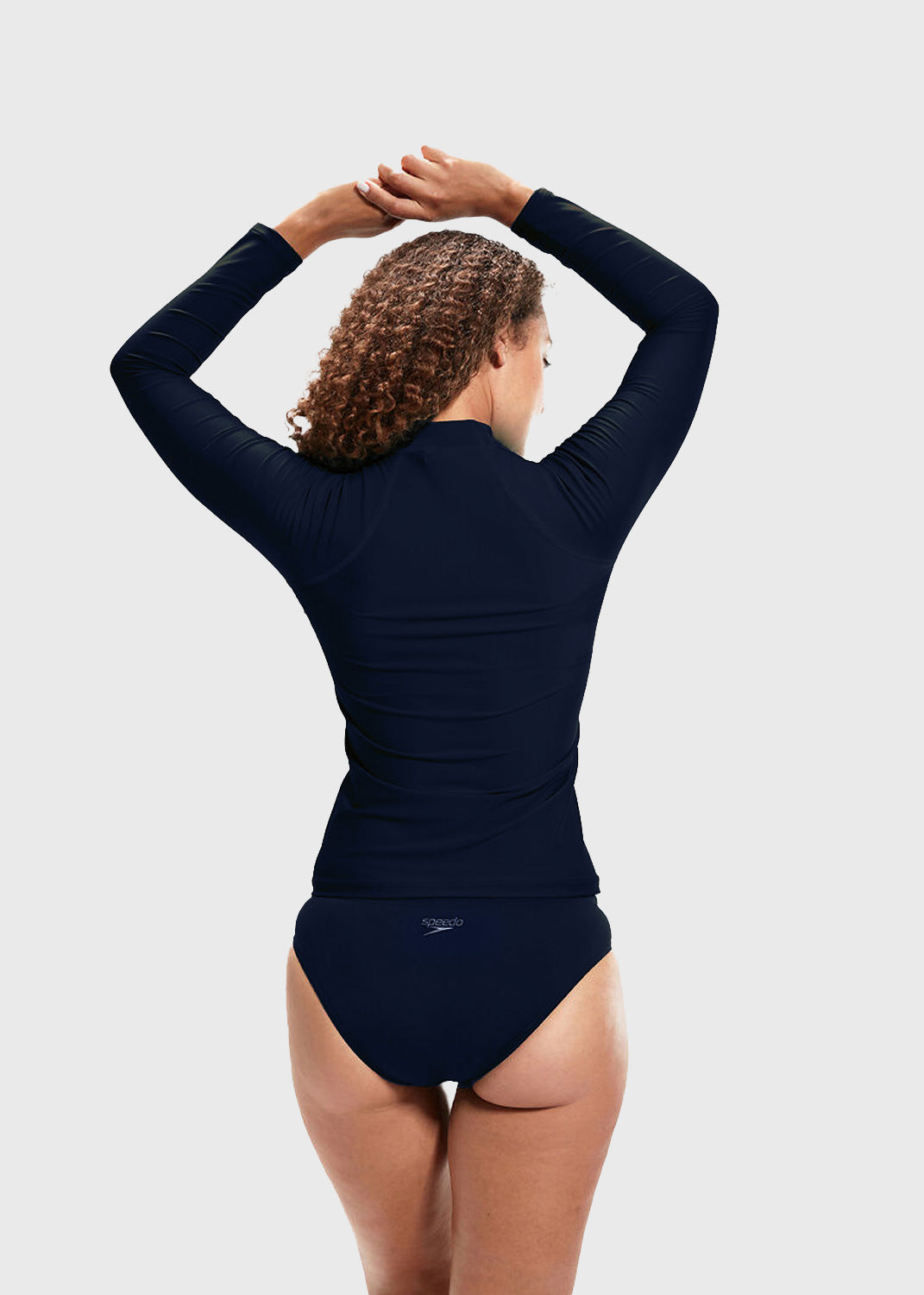 Women's LS Rash Top - Navy