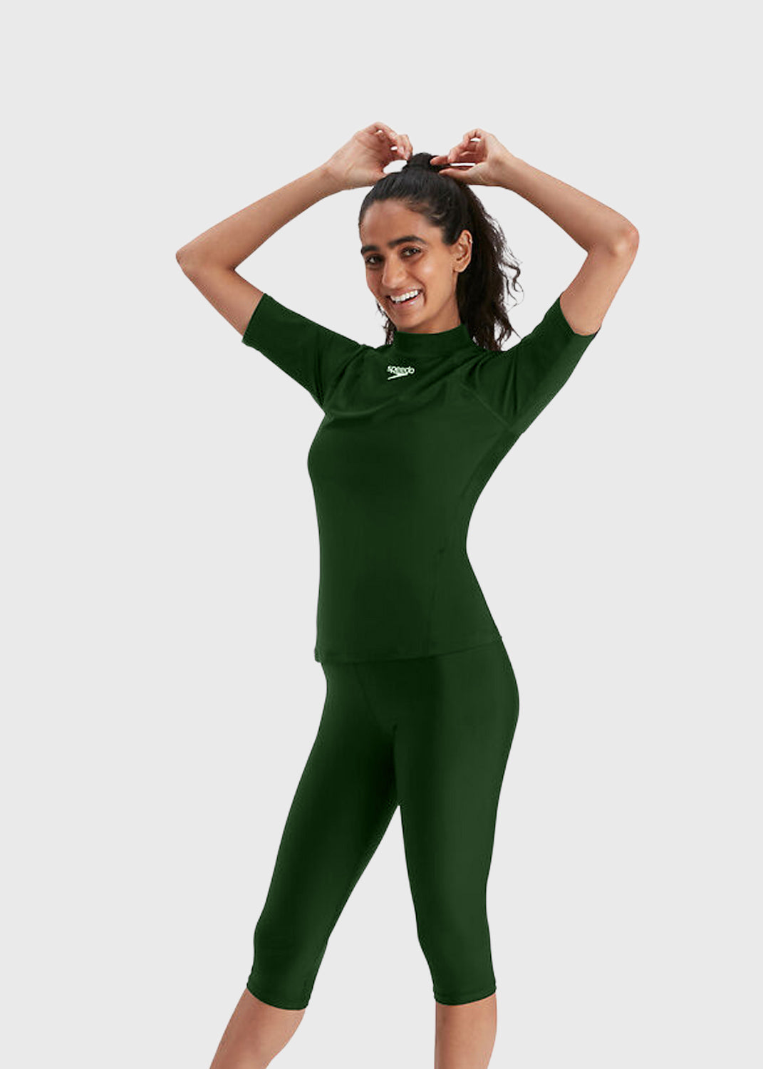 Women's SS Rash Top - Bottle