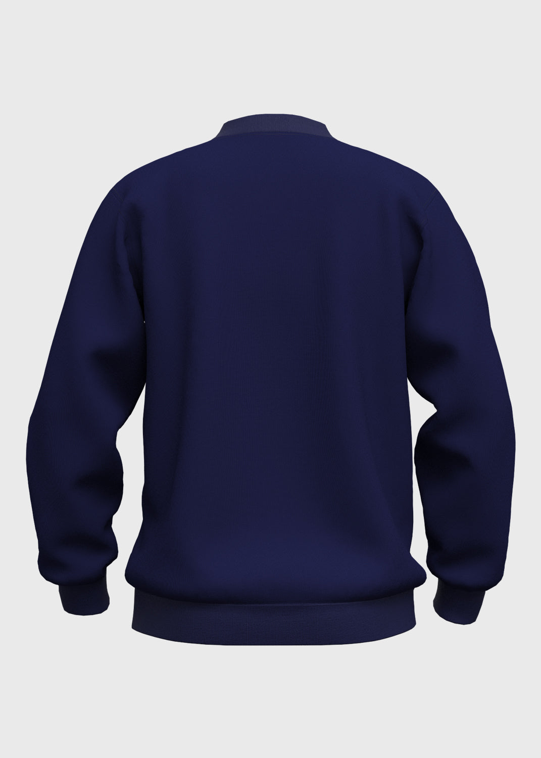Fleece Jumper Set in V Neck - Midnight