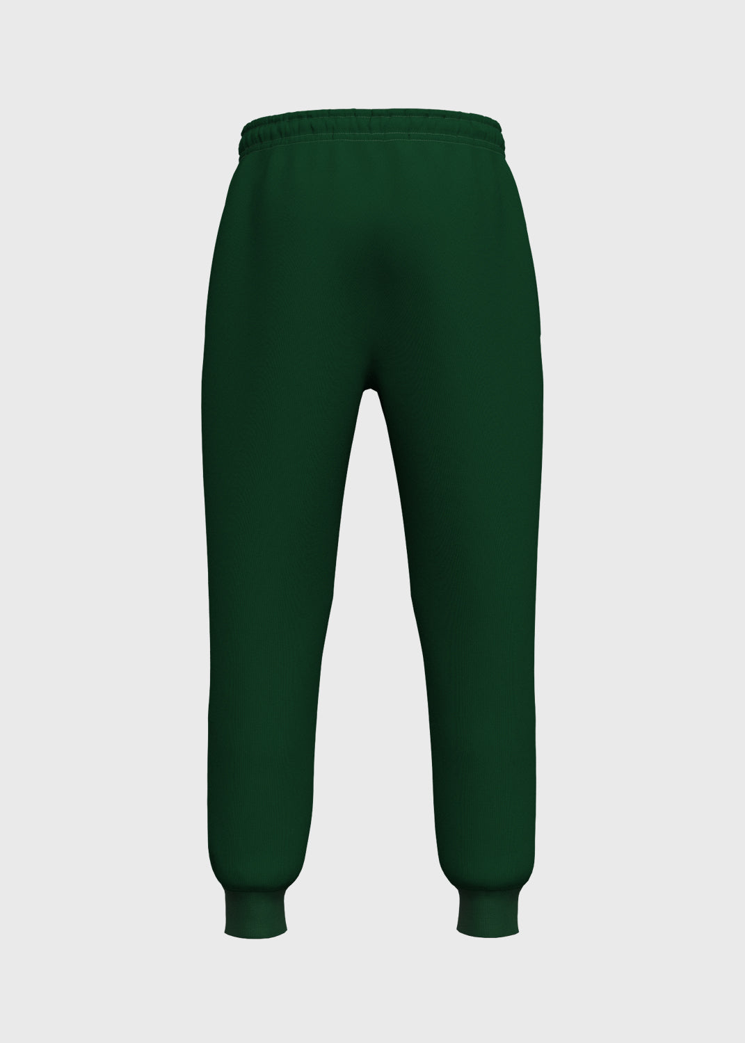 Fleece Pants Cuff Hem - Pine Green