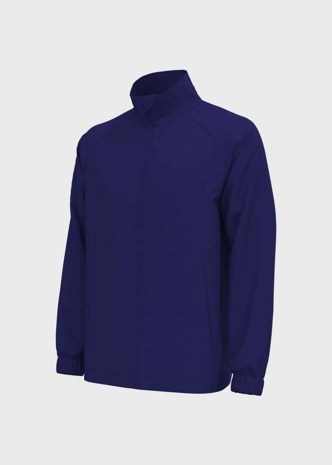 Fleece lined Microfibre Jacket - Dark Royal