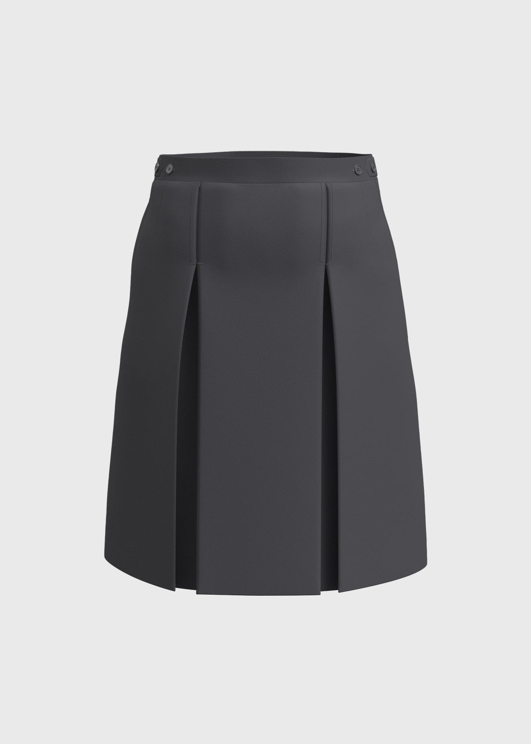 Formal Skirt - Grey Marle