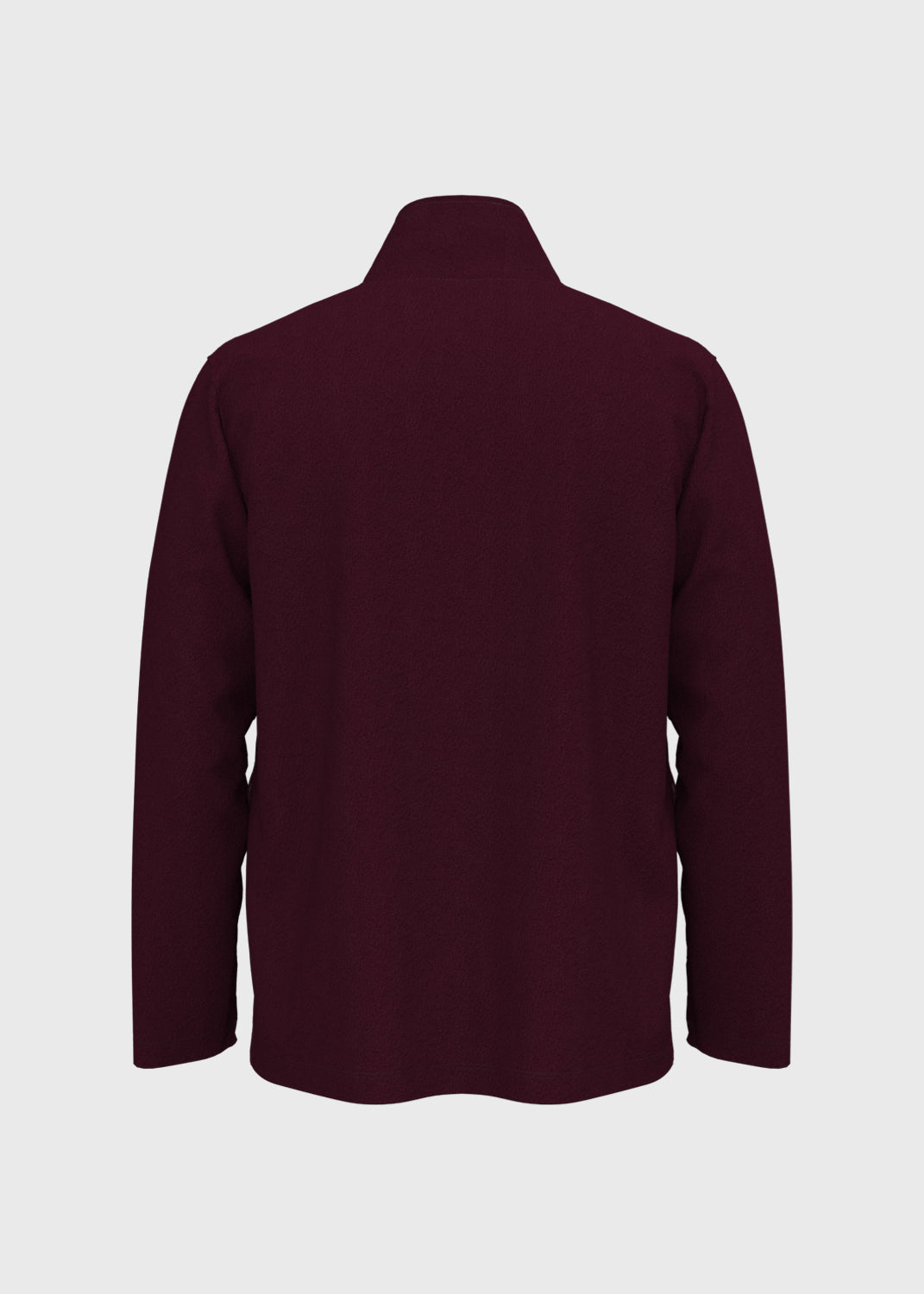 Polar Fleece 1/4 Zip - Merlot