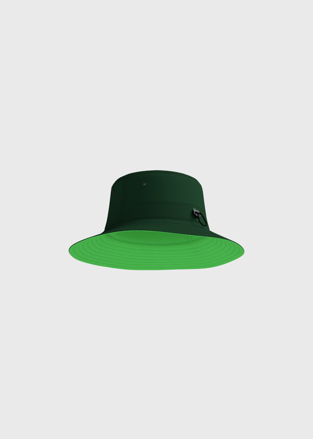 Reversible Bucket Hat - Pine Green/Jelly Bean Green