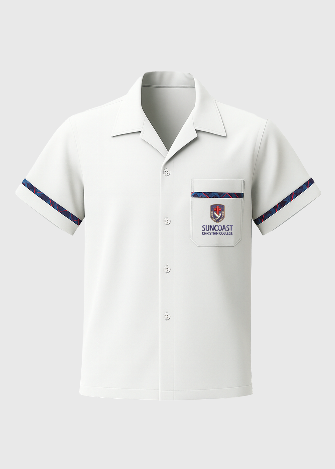 Boys Secondary White Shirt