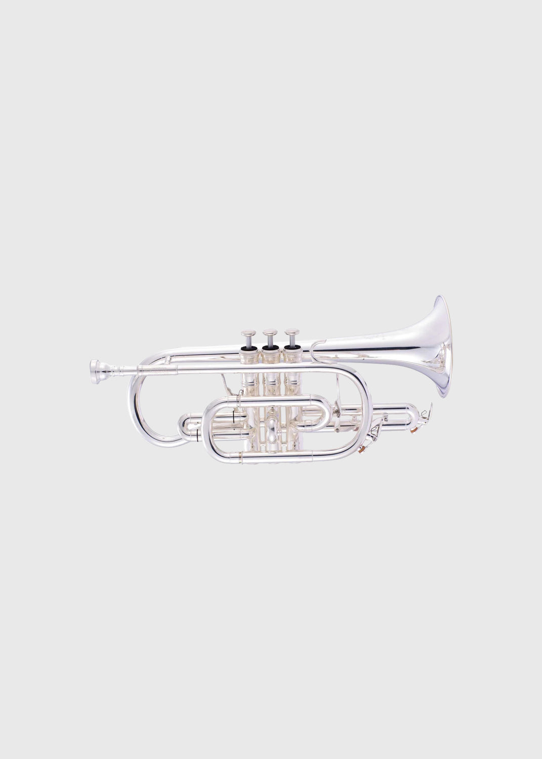 Cornet- Bb - Smith Watkins - Solid Silver Leadpipe - Silver
